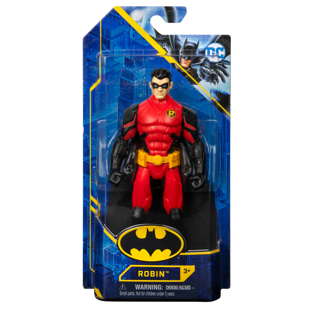 Batman Figura 6" Robin Rojo