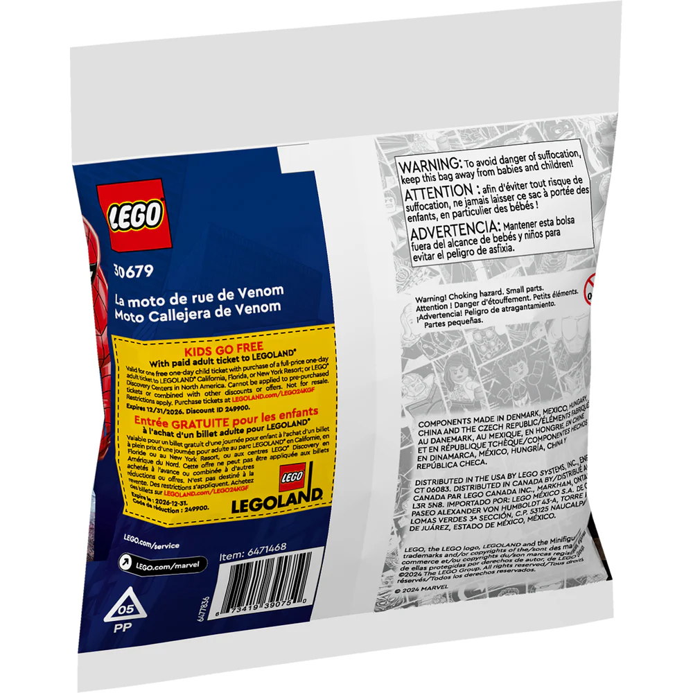 LEGO® Promocionales: Moto Callejera De Venom - Imagen 3