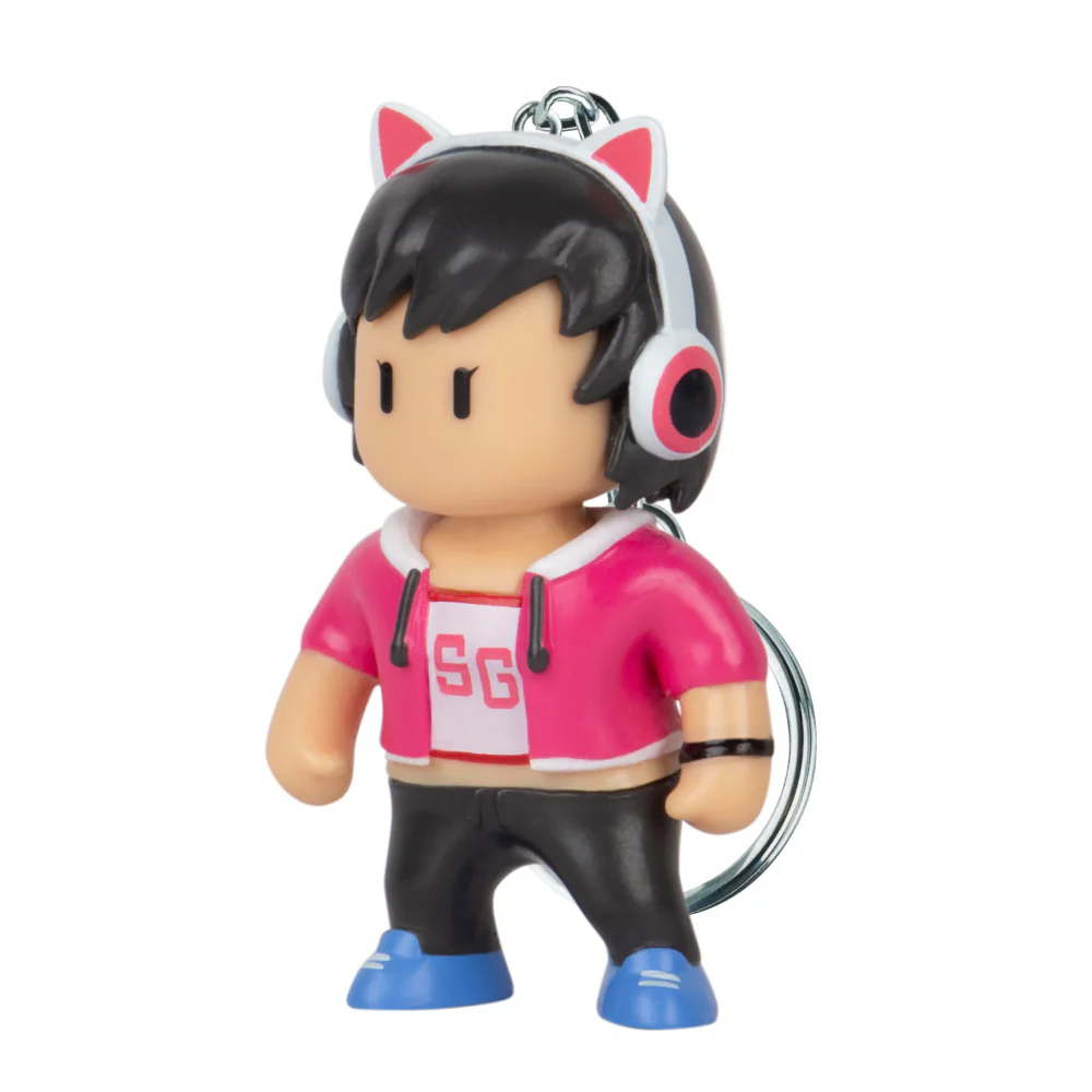Stumble Guys Fig. Llavero X 1 Gamer Gina