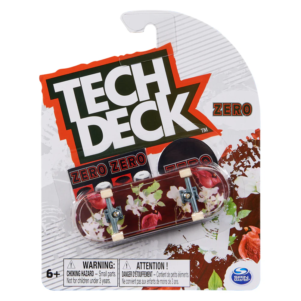 Tech Deck Tabla Básica Zero Flores 96Mm X 1 M52
