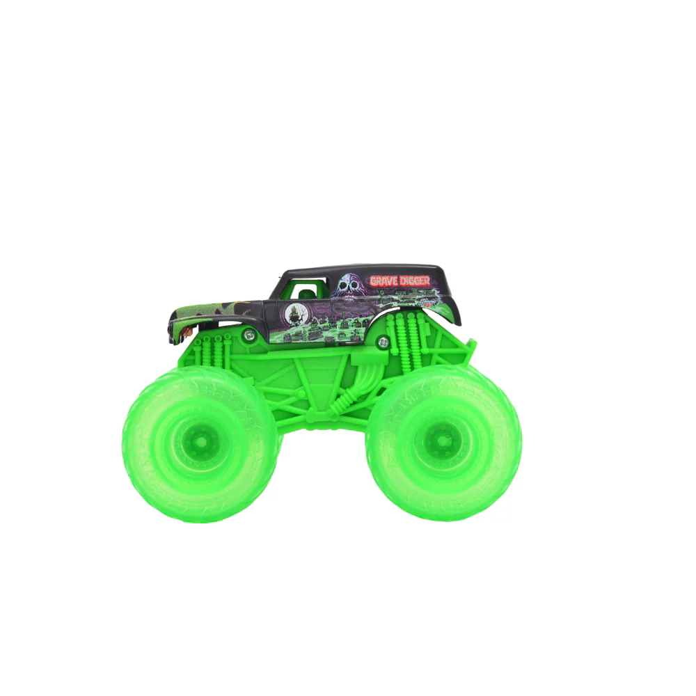 Monster Jam X 1 Escala 1:43 Llantas Light-Up V Grave Digger - Imagen 3