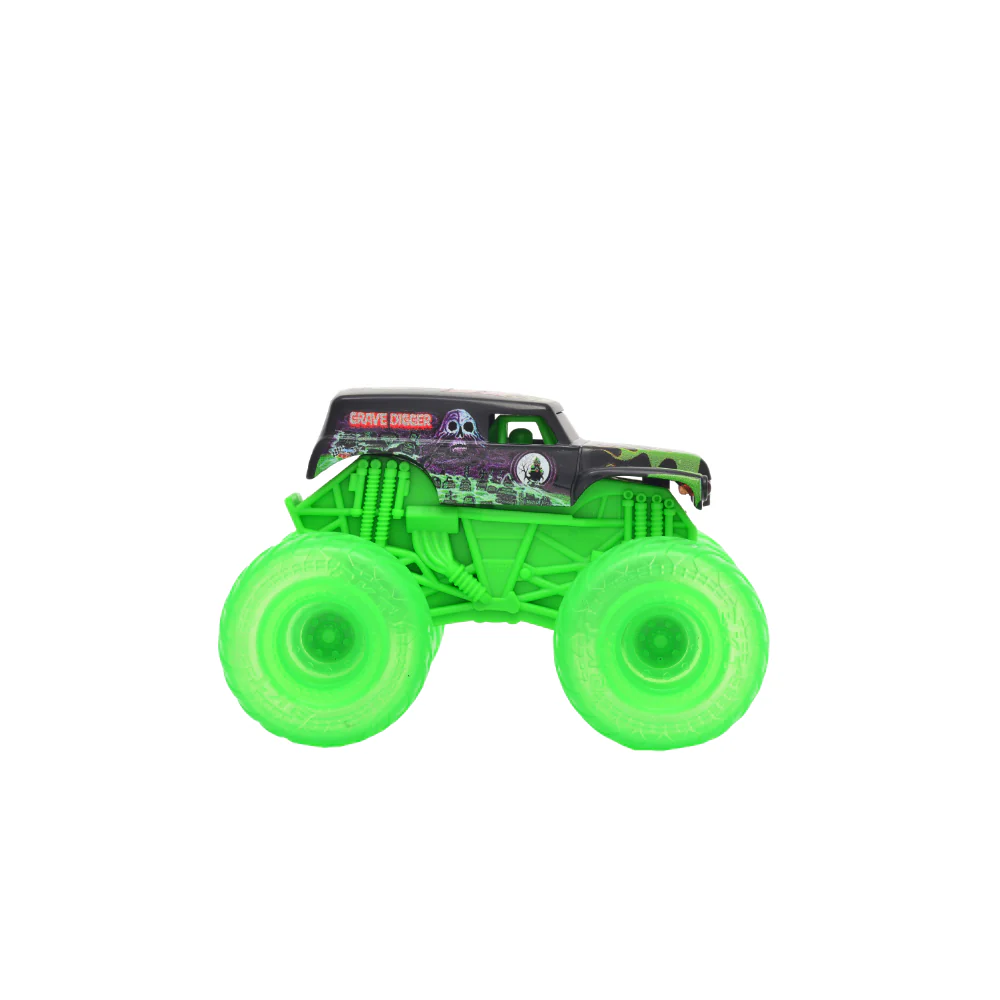 Monster Jam X 1 Escala 1:43 Llantas Light-Up V Grave Digger - Imagen 4