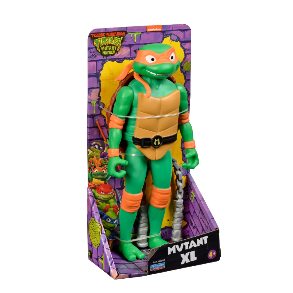 Tmnt Movie Xl Value Figure Asst Miguel Angel