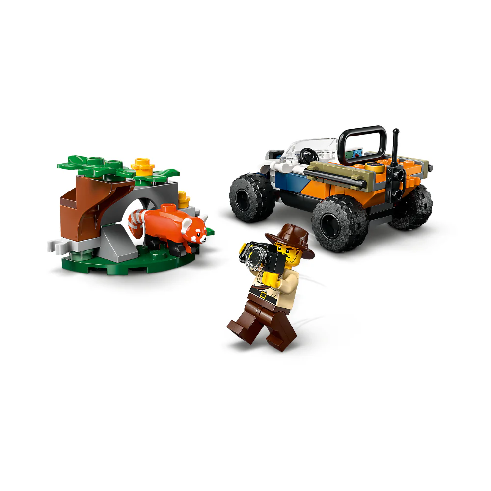 LEGO® City: Exploradores De La Jungla: Todoterreno Y Misión Del Panda Rojo - Imagen 6